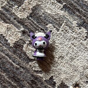 Kuromi Purple Bunny Maid Small Pet Toy figure
